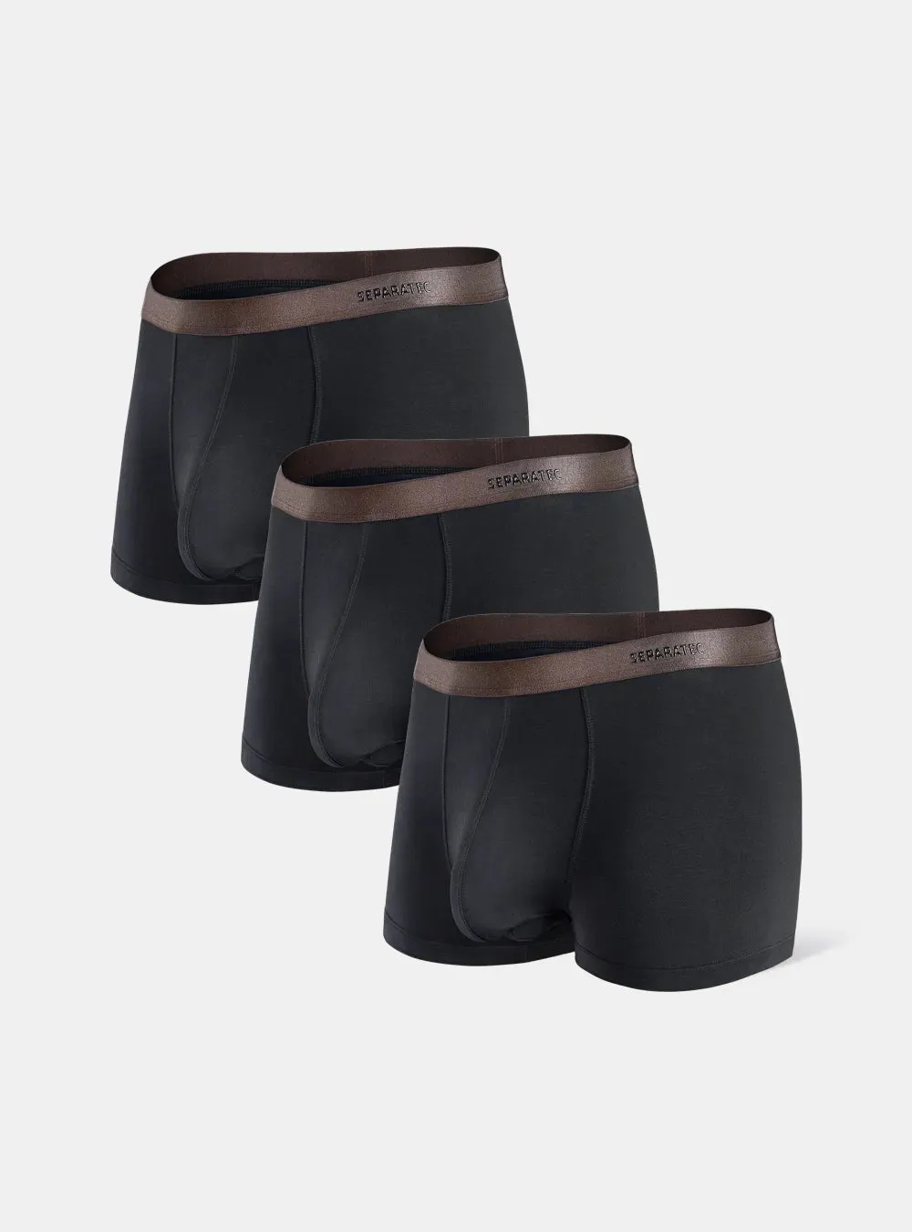 Stylish Classic Bamboo Rayon Trunks 3 Pack