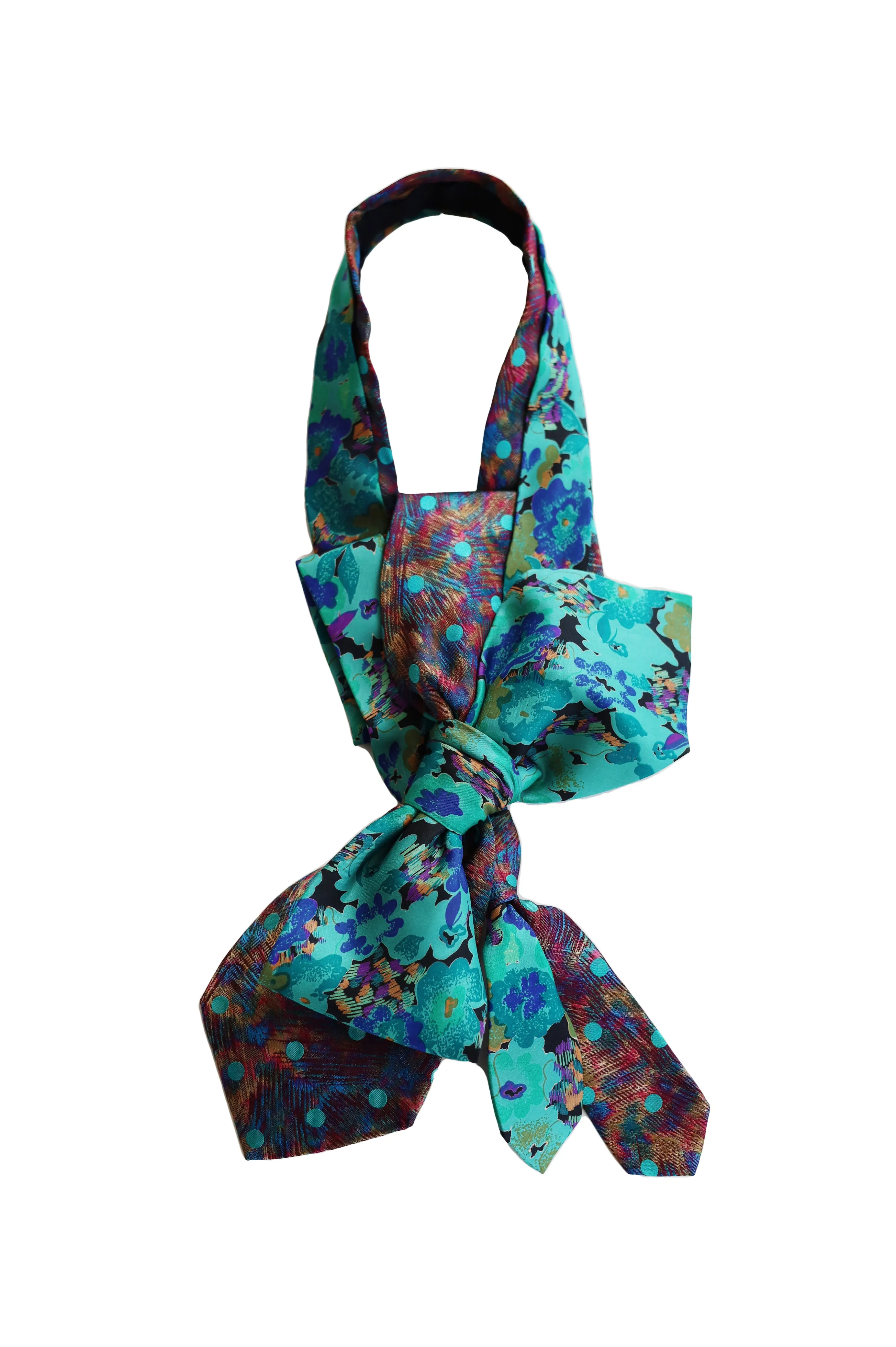 Teal Floral Birdie