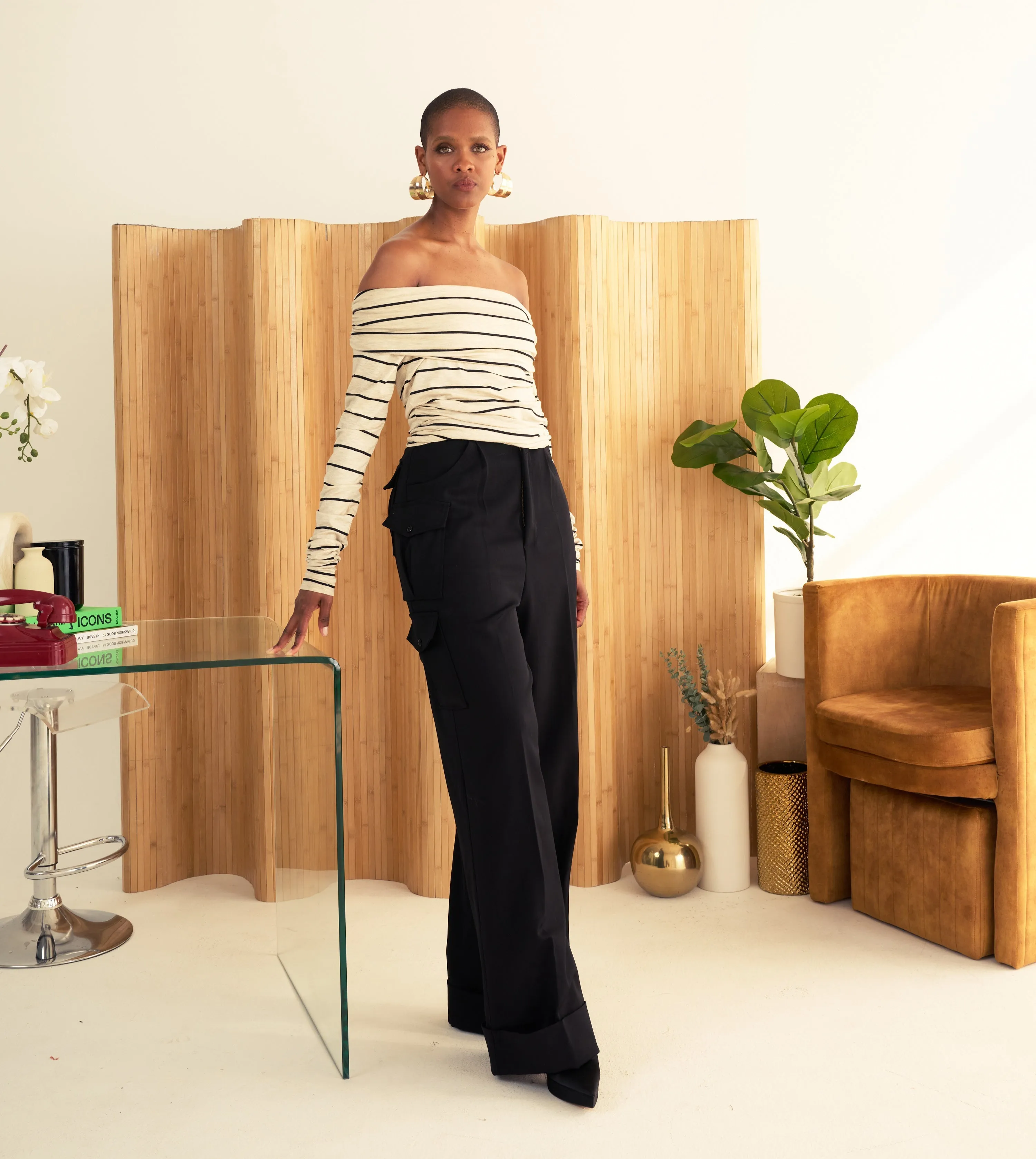 The Cargo Trouser - Black