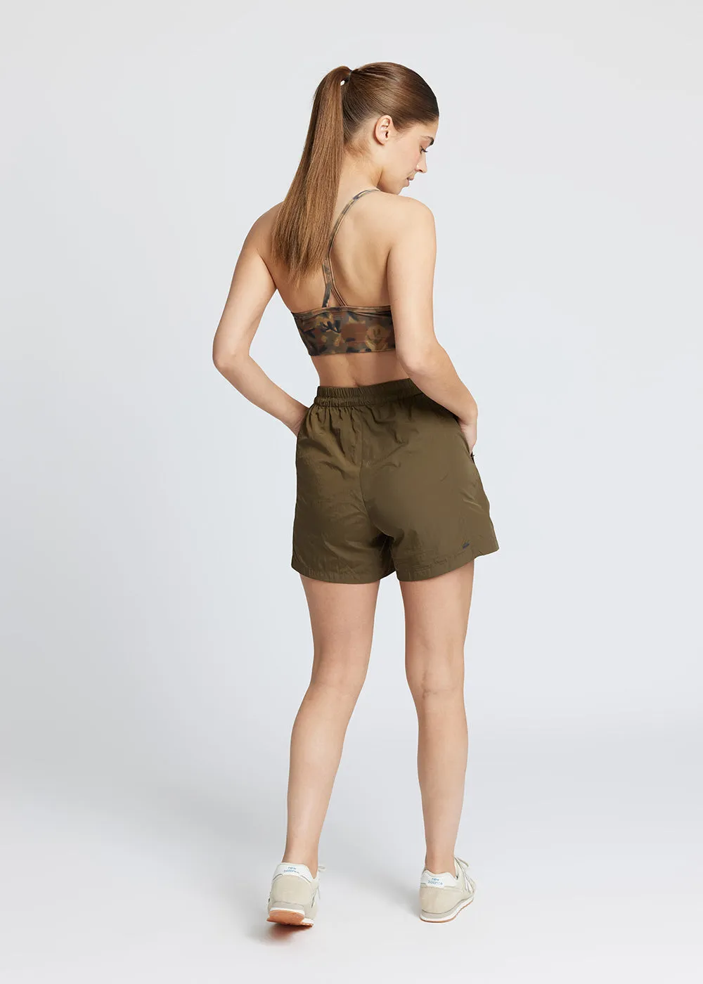 Track Shorts Petri - deep olive