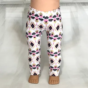 Trendy leggings printed fit American girl dolls