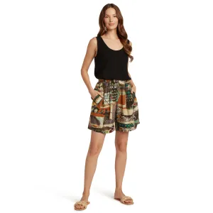 Unisex Rayon Volley Short - Visage Brown