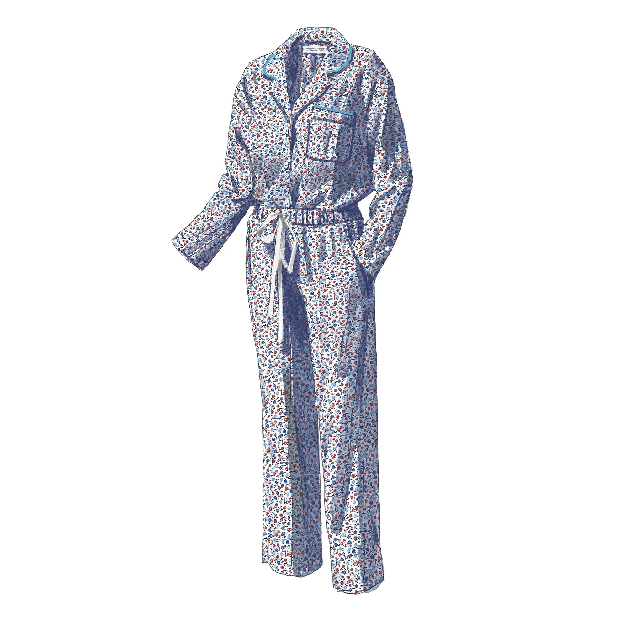 Veronica's Satin PJ Pants