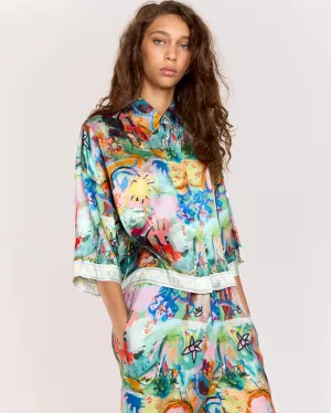 Vibescent Cropped Shirt