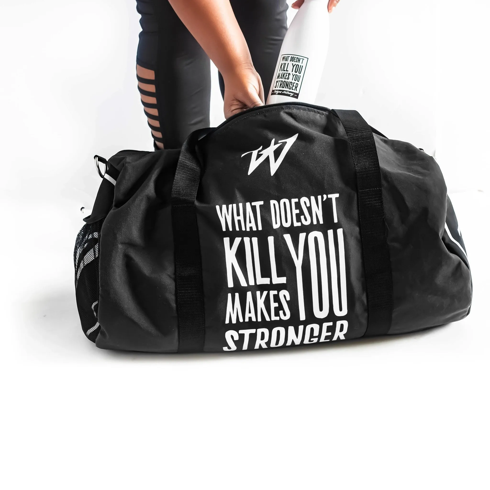 What Doesn't Kill You Makes You Stronger Water Bottle