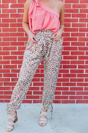 Wild Ideas Leopard Crop Trouser