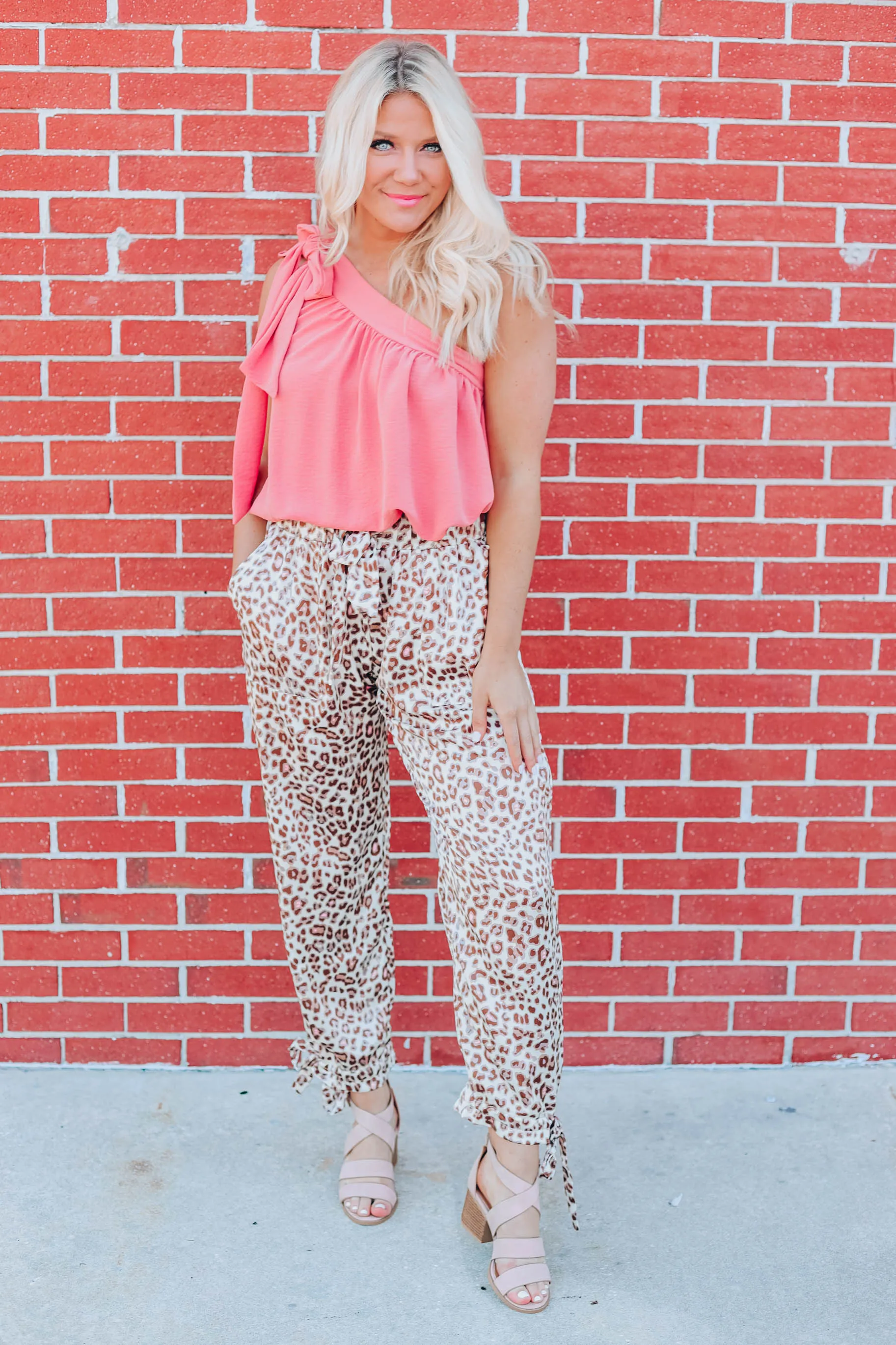 Wild Ideas Leopard Crop Trouser