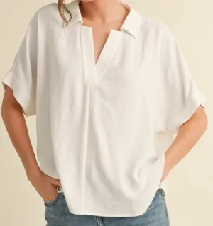 Wilma Blouse in Off White