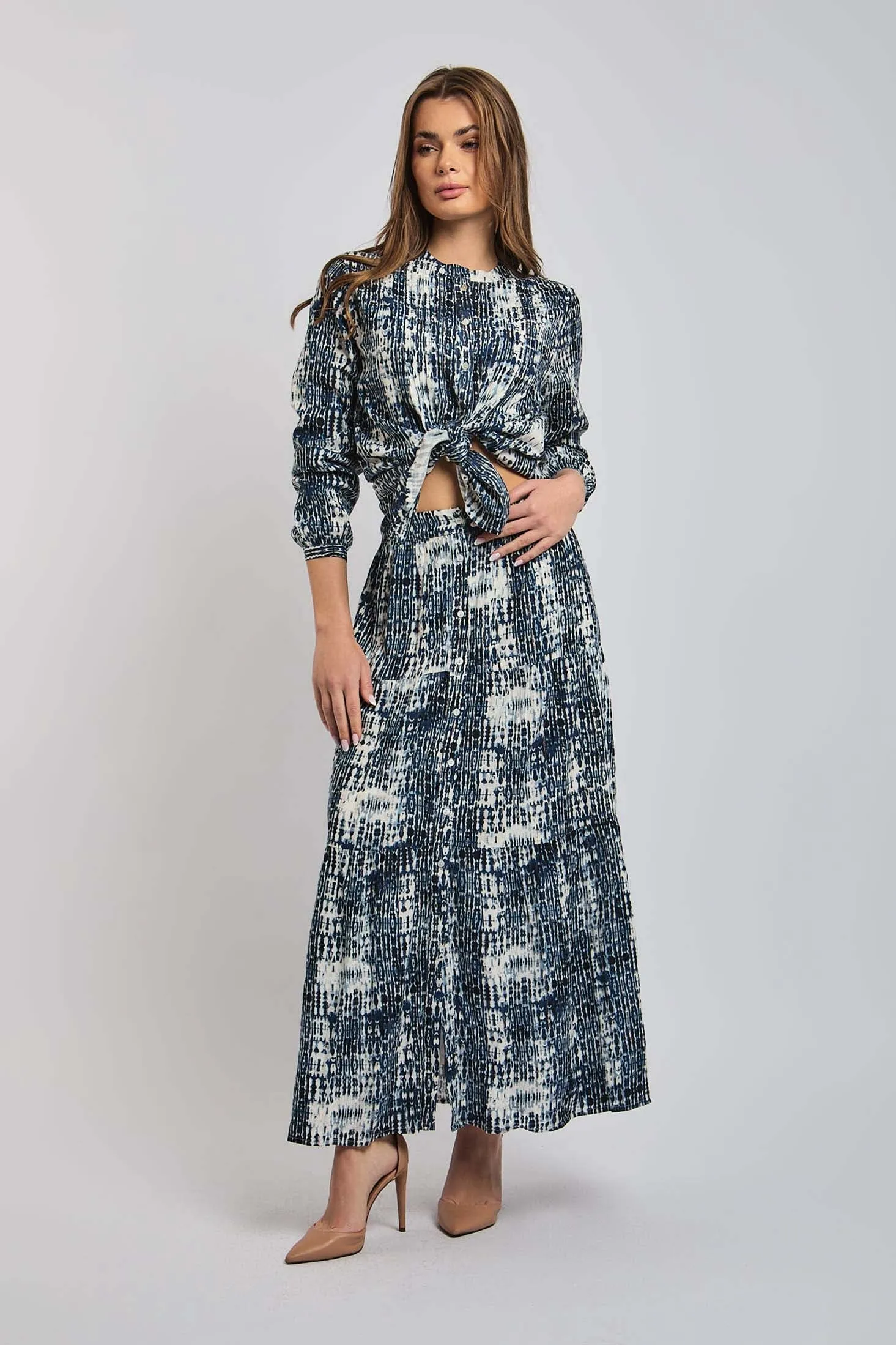 Women Blouse Viscose Printed Multicolor