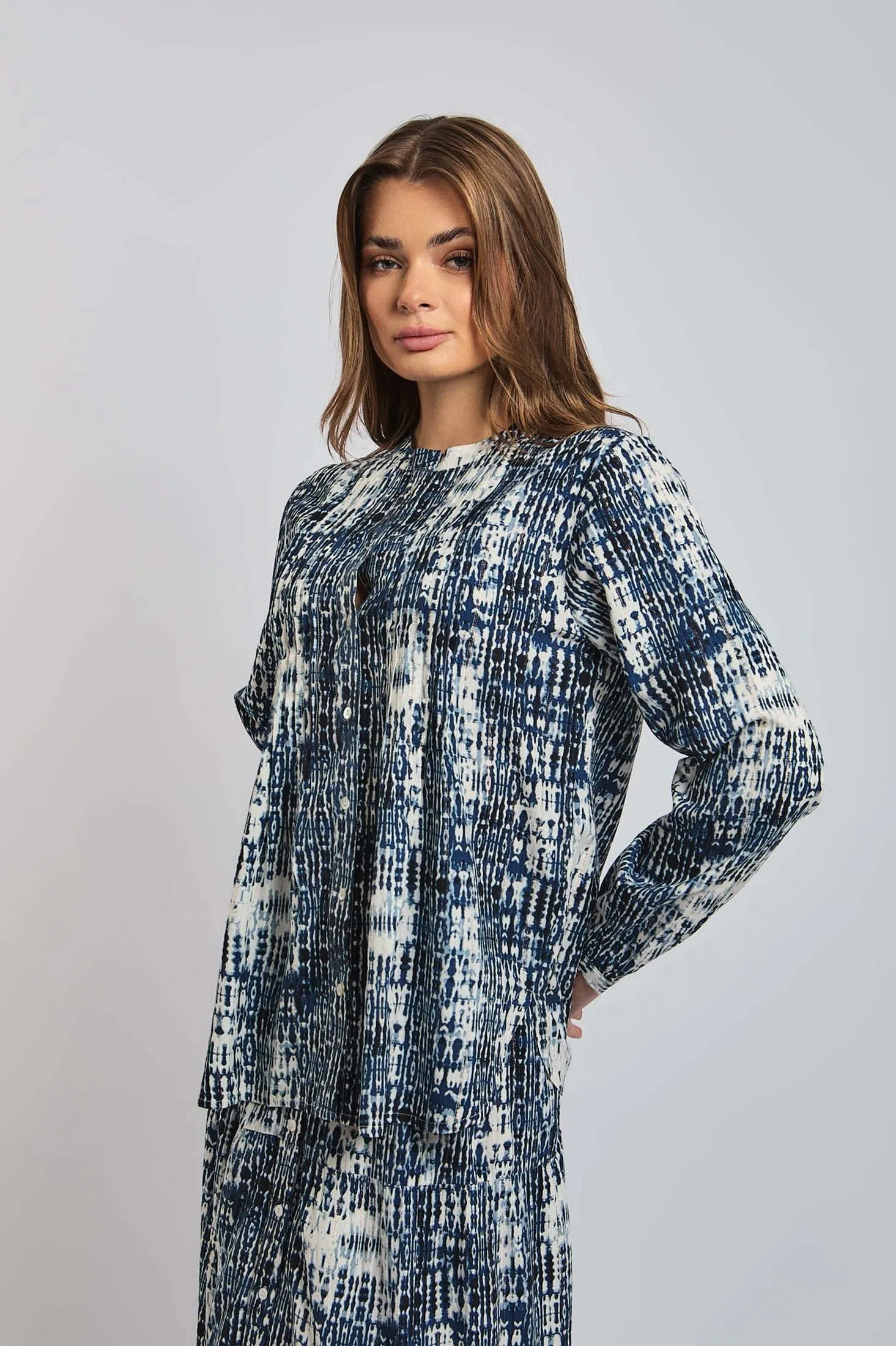 Women Blouse Viscose Printed Multicolor