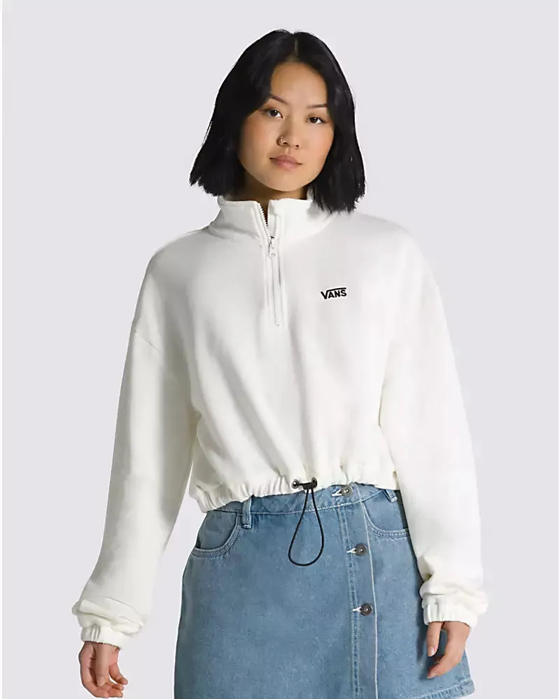Women's Left Chest Half Zip Pullover