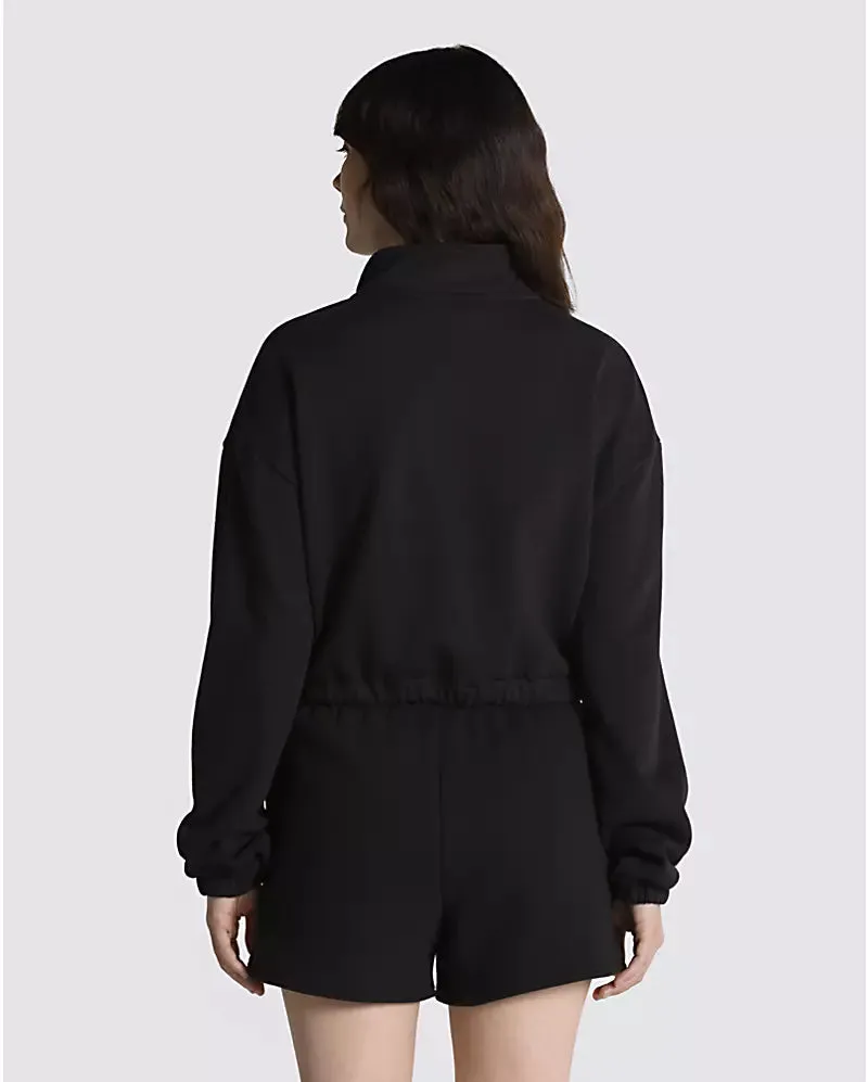 Women's Left Chest Half Zip Pullover