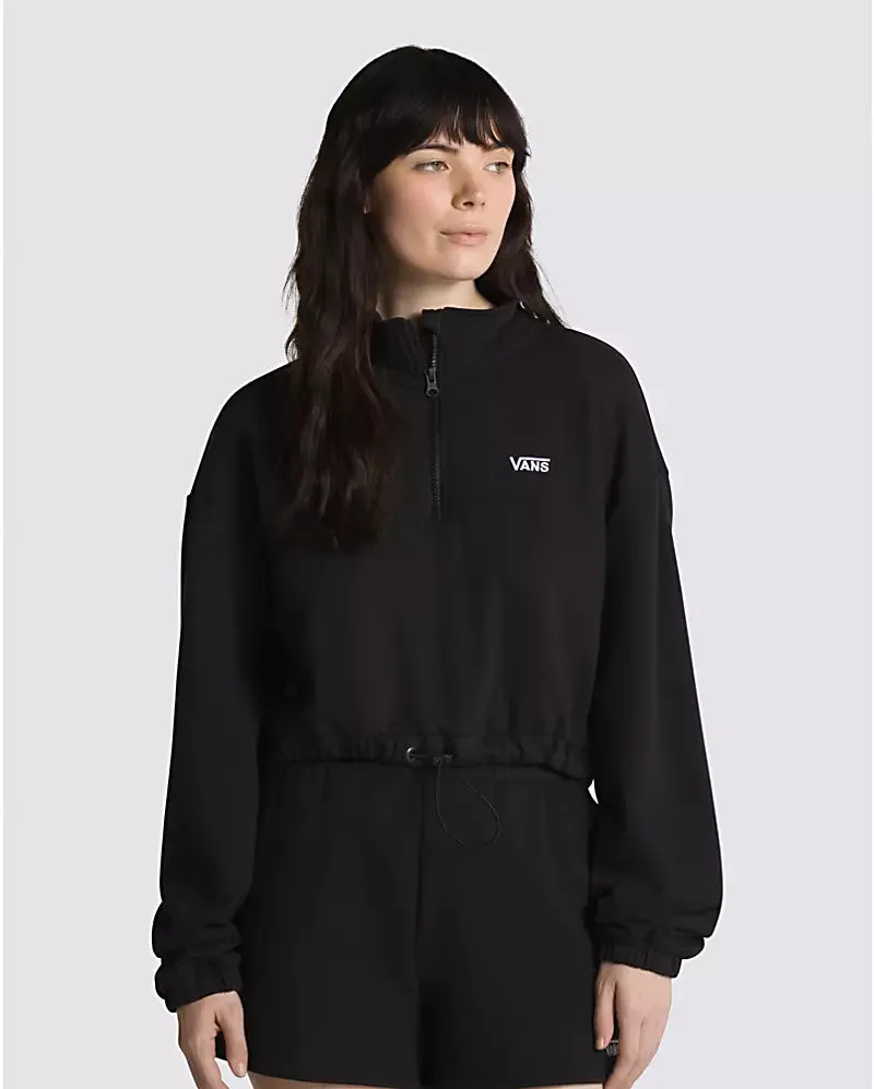 Women's Left Chest Half Zip Pullover