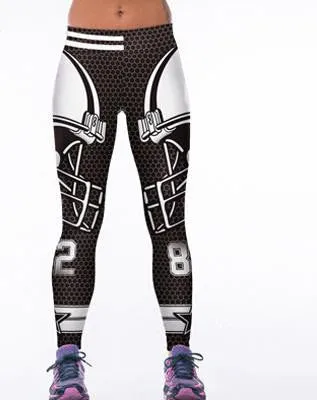 Women's Leggings Superman Logo 3D Print Women Fitness Legging Slim Jeggings Wicking Force Exercise Clothes