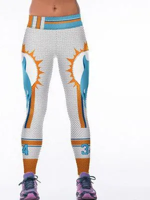 Women's Leggings Superman Logo 3D Print Women Fitness Legging Slim Jeggings Wicking Force Exercise Clothes