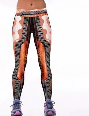 Women's Leggings Superman Logo 3D Print Women Fitness Legging Slim Jeggings Wicking Force Exercise Clothes