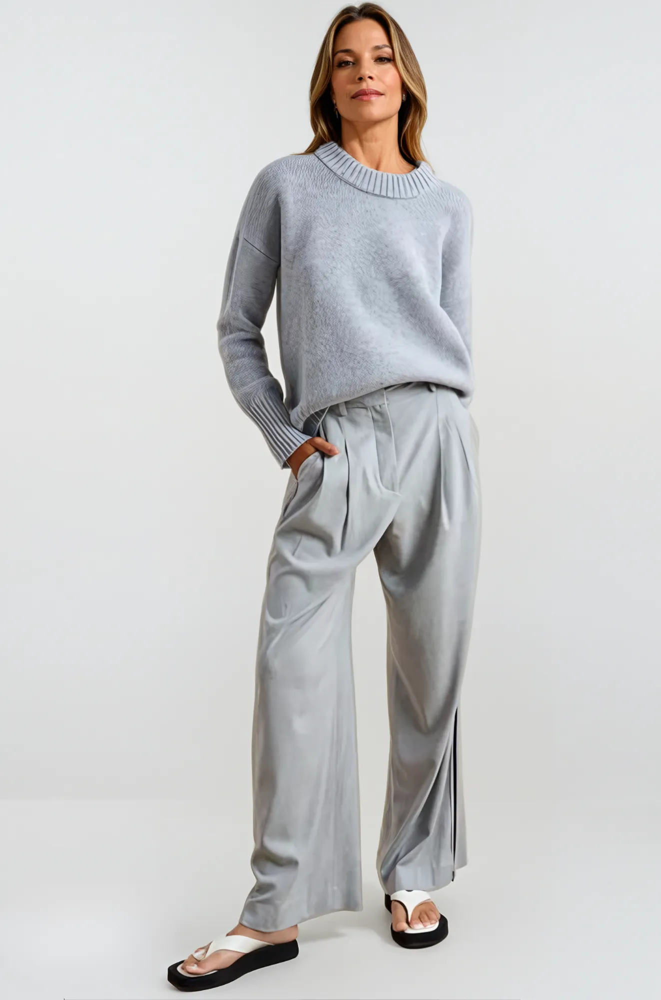 Wool Jumper - Luxury Soft Sweater for Woman