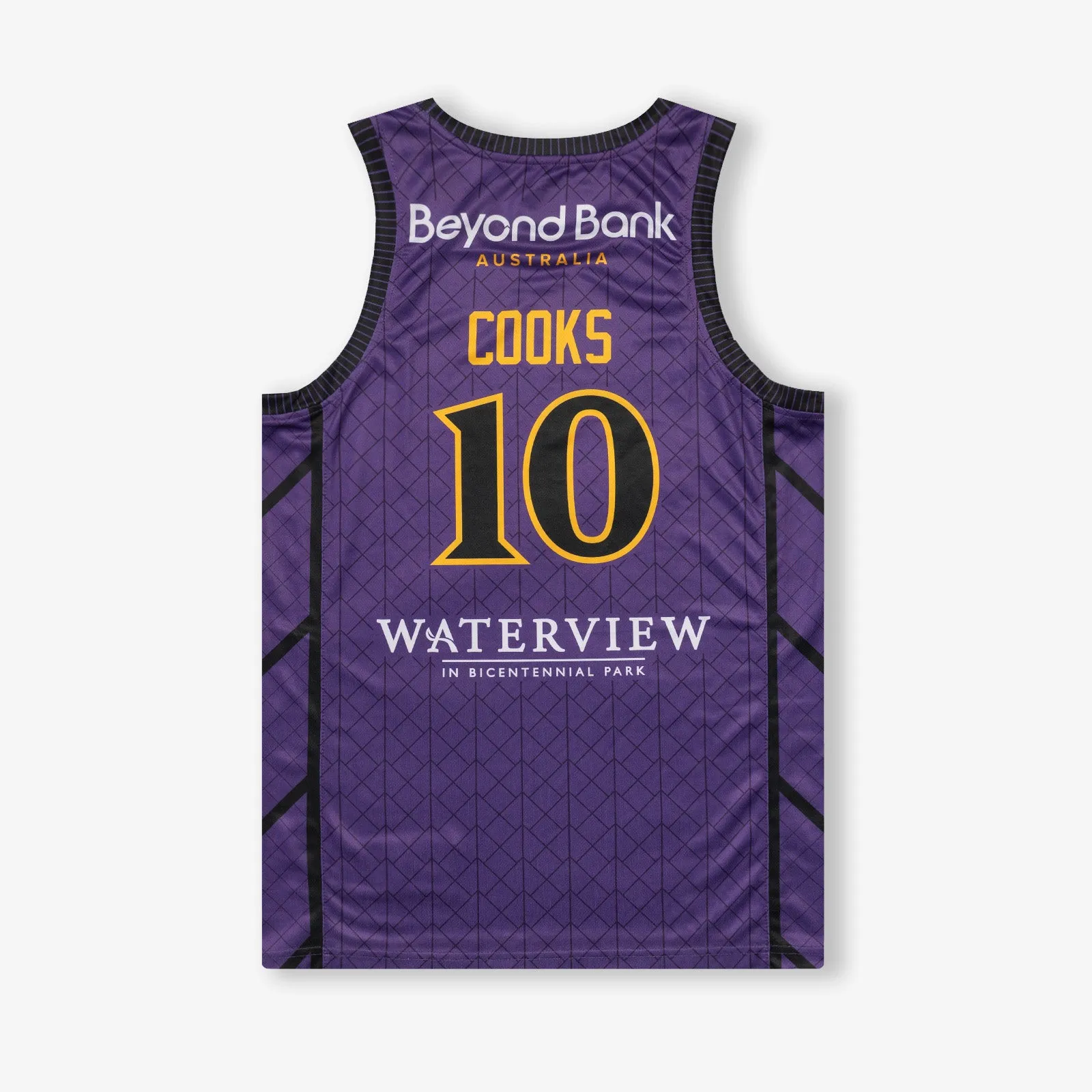 Xavier Cooks Sydney Kings NBL Home Authentic Jersey - Purple