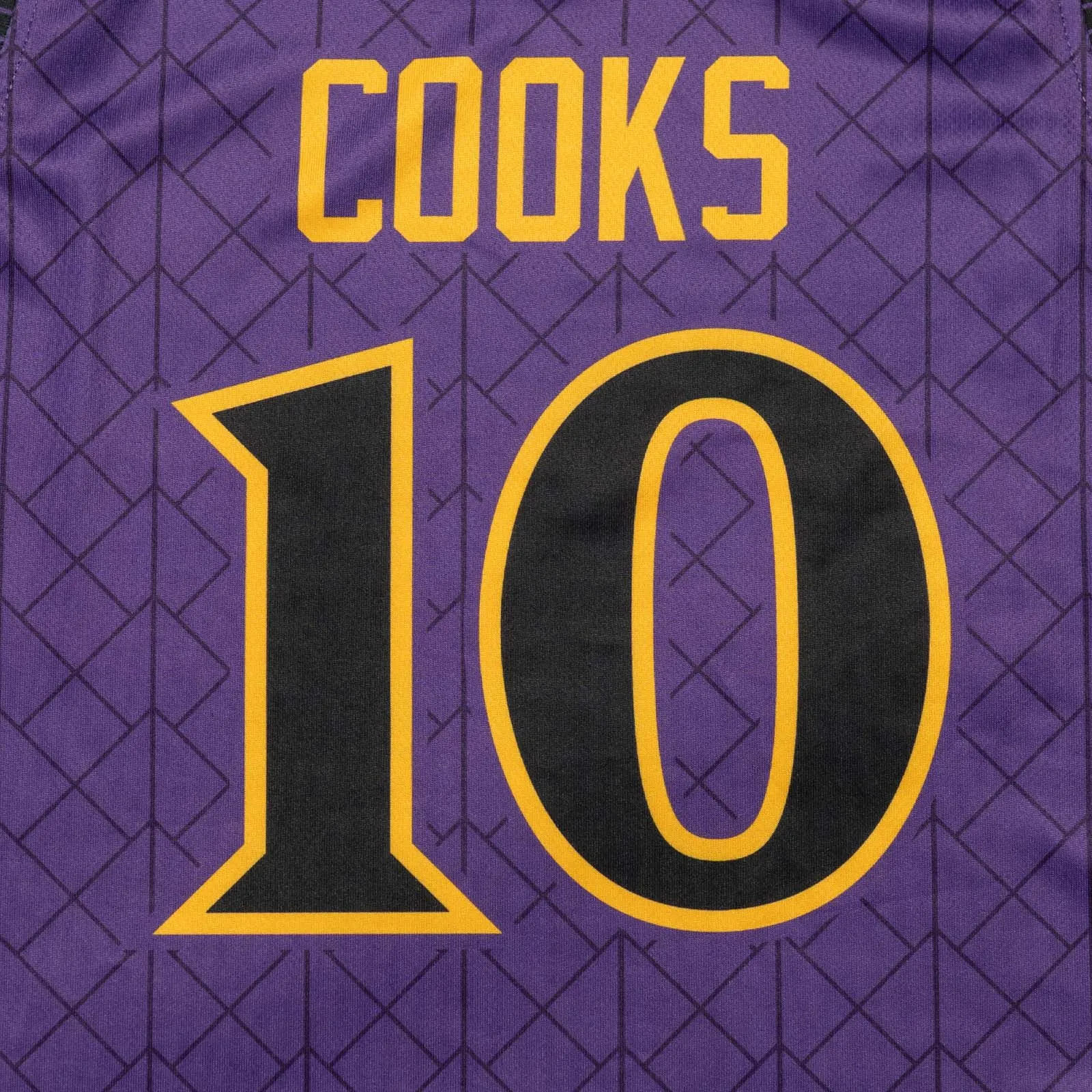 Xavier Cooks Sydney Kings NBL Home Authentic Jersey - Purple