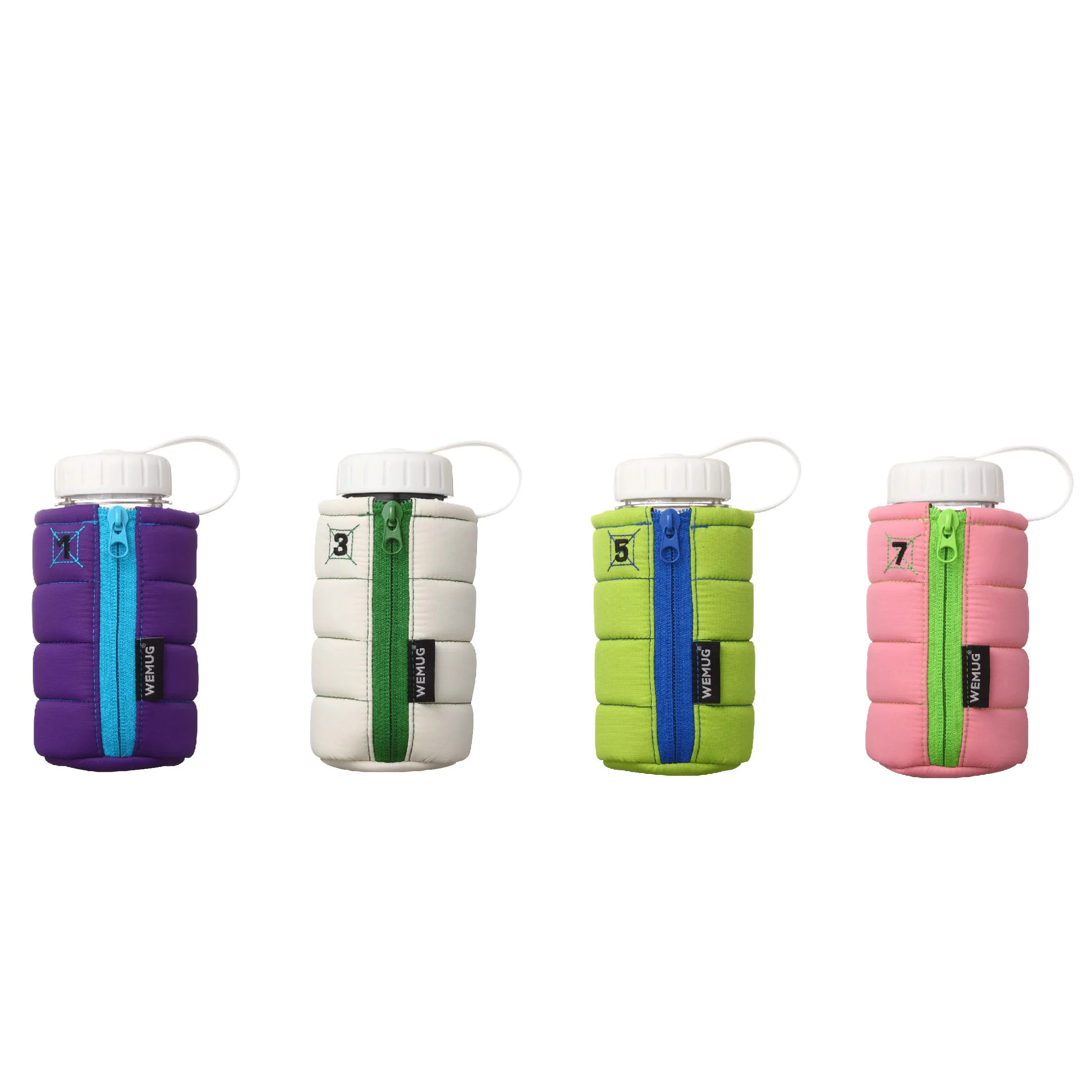 Zipper Jacket Tritan BPA Free Water Bottle