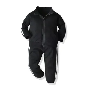 Zipper Sportswear Suits for Kids